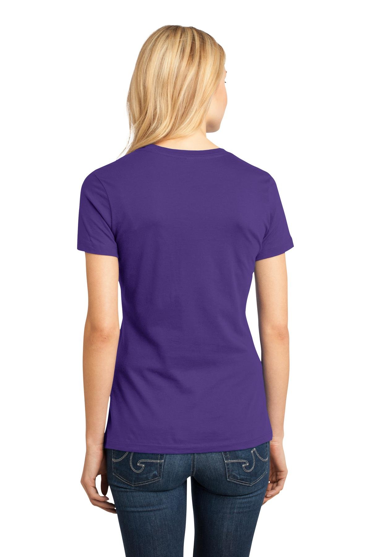 District Women's Perfect Weight Tee DM104L - Lightweight Comfortable Short Sleeve T-Shirt for Casual Wear, Workout & Everyday Outfits