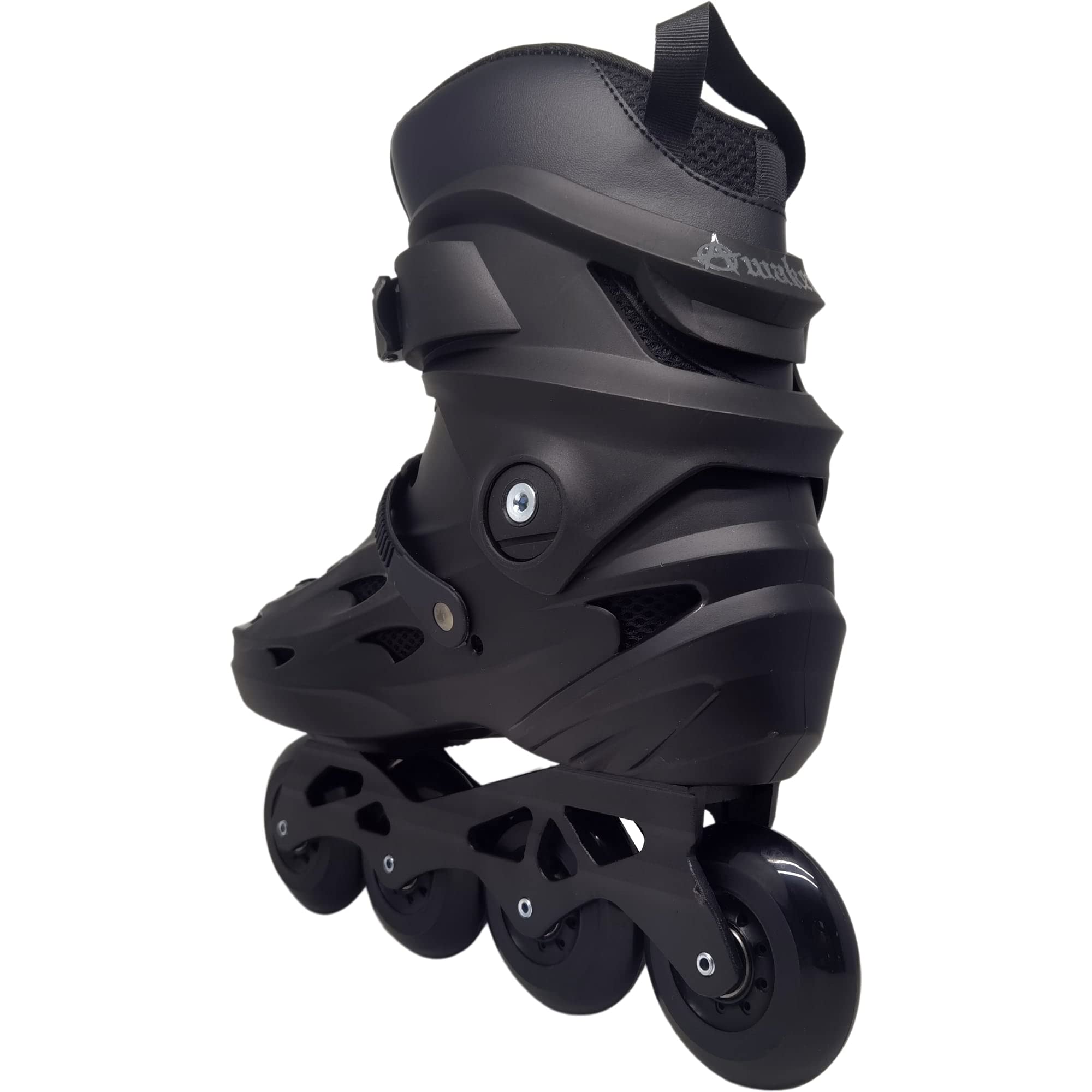 AWAKEN Free Ride Inline Skates for Adults - Black High Performance Rollerblades for Outdoor Fitness, Street Skating & Urban Commuting