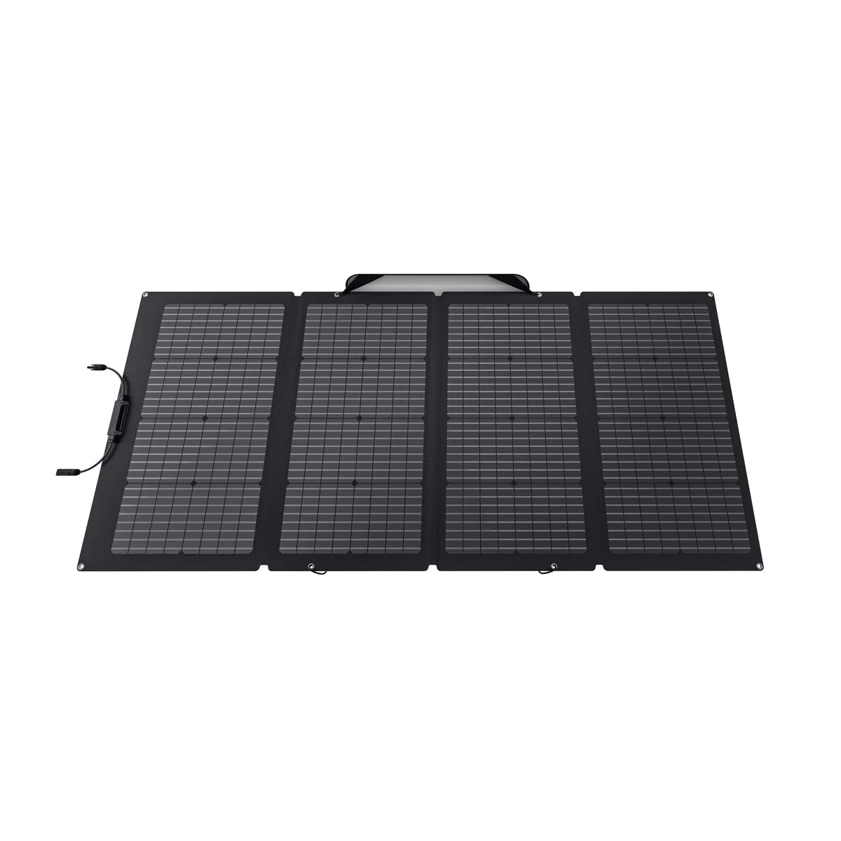 EcoFlow 220W Bifacial Portable Solar Panel for Camping, RV & Off-Grid Power - High Efficiency Foldable Solar Charger for Outdoor Adventures & Emergency Backup