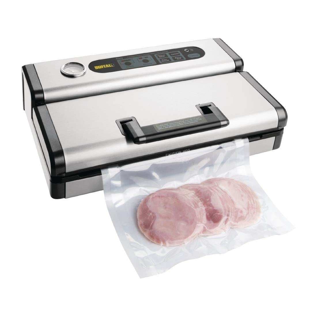 Buffalo Stainless Steel Vacuum Sealer Machine - 30cm Food Packing Sealer for Kitchen | Perfect for Meal Prep, Sous Vide & Long-Term Food Storage