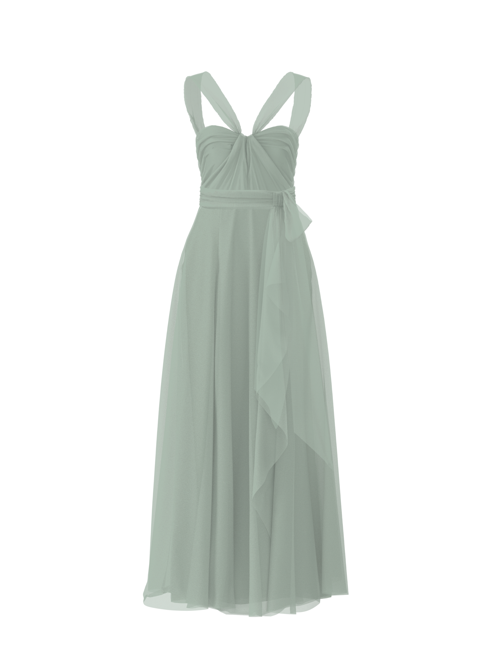Cerisa Bodice, Jaycie Skirt & Sash Belt Set - Sage Green Medieval Renaissance Costume for Cosplay, LARP, and Themed Parties