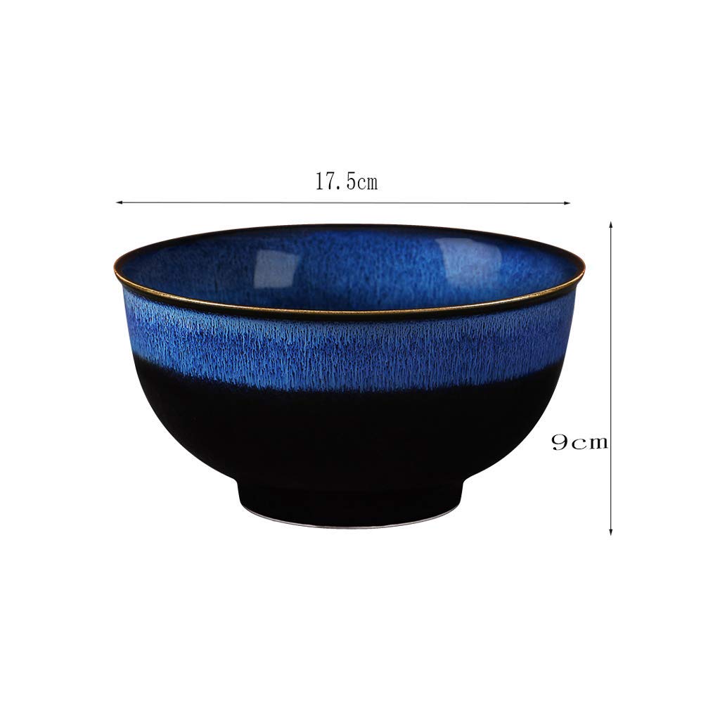 Premium Ceramic Noodle Bowls Set - 5.75