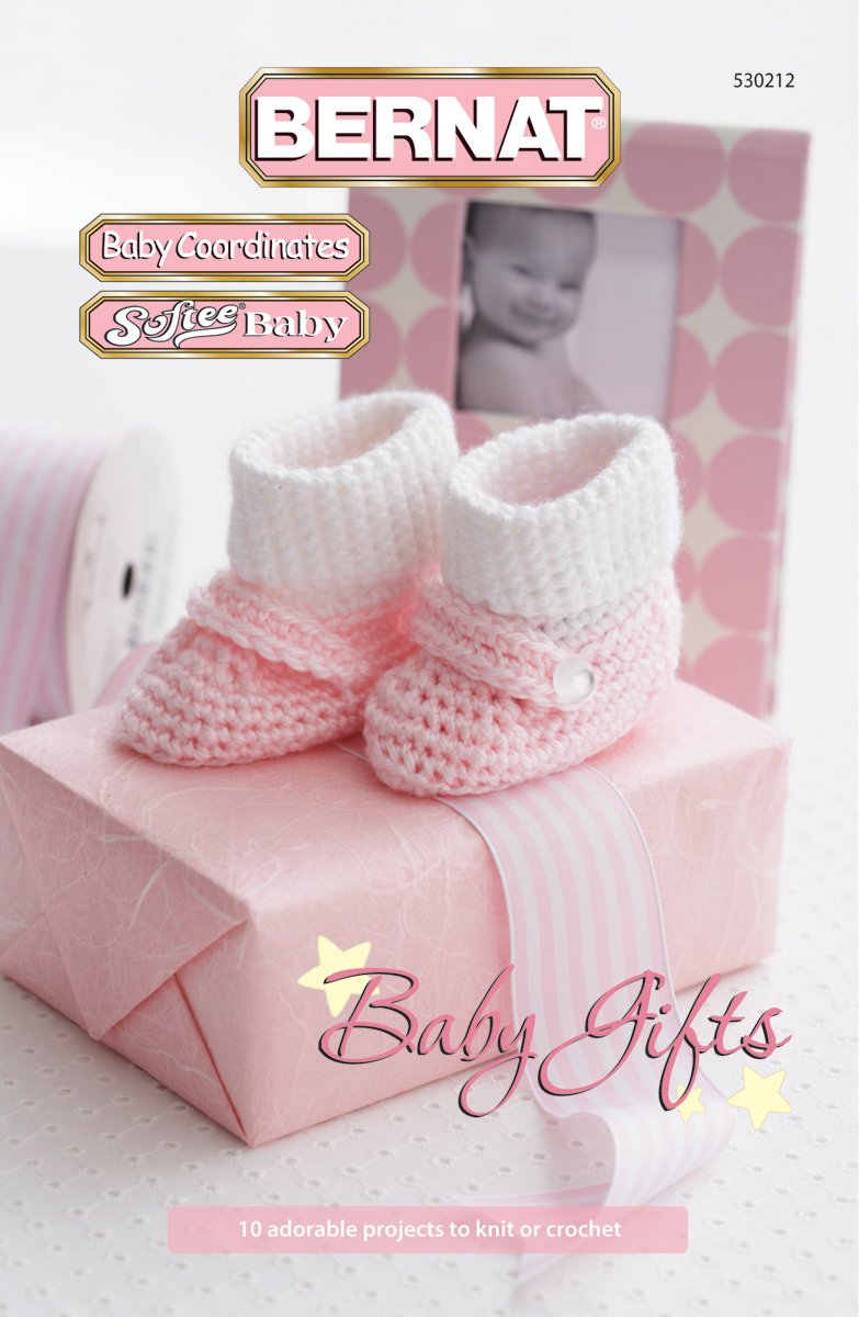Spinrite Bernat Baby Gifts - Soft Baby Yarn for Knitting & Crocheting - Perfect for Baby Blankets, Hats & Booties
