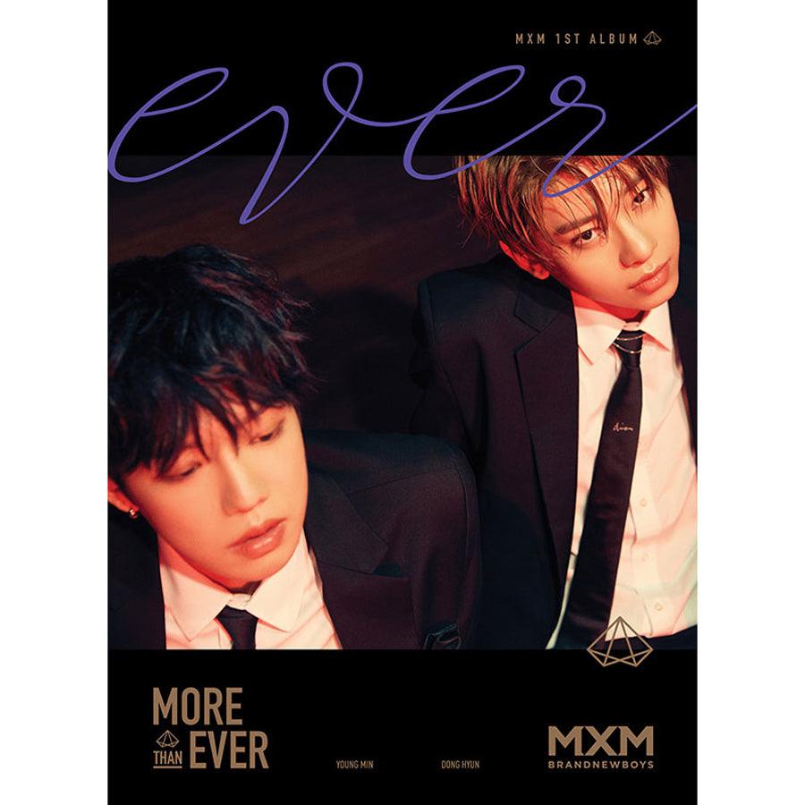 MXM BRAND NEW BOYS 1ST ALBUM 'MORE & EVER' + POSTER - Kpop Music CD for Fans Collection & Gift, Perfect for Birthday Party & Special Occasions