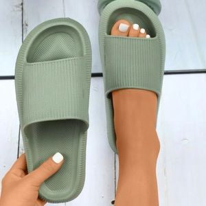 Comfortable Cloud Slides for Women & Men - Soft Memory Foam Slippers - $18 - Perfect for Home, Beach, and Travel
