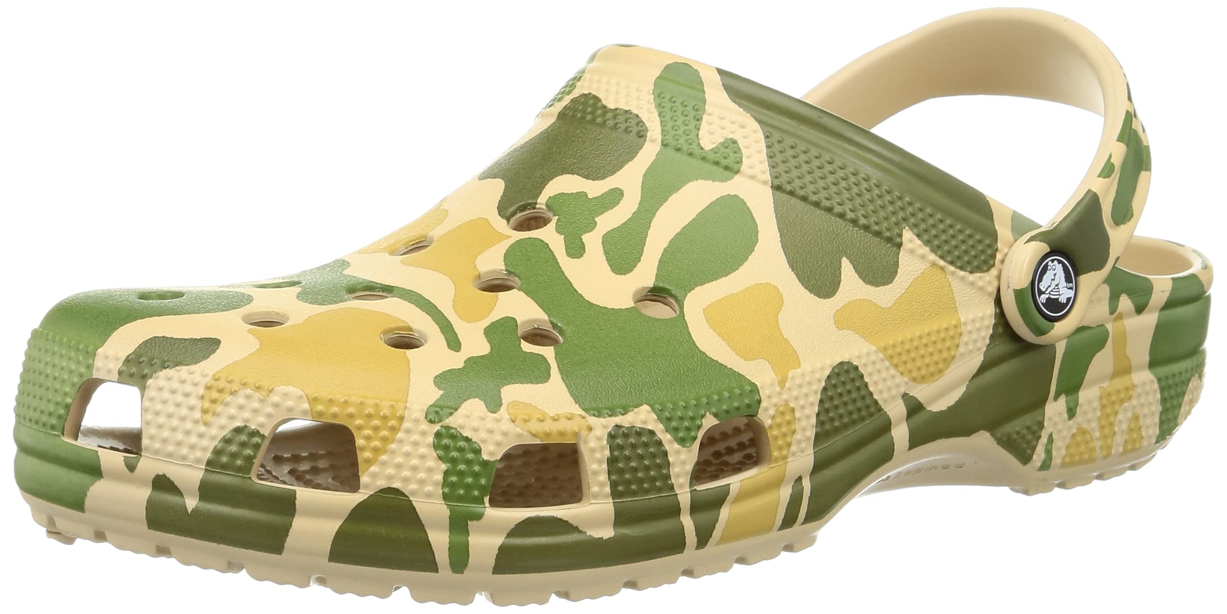 Crocs Unisex-Adult Classic Camo Print Clogs - Comfortable Slip-On Shoes for Men & Women - Perfect for Casual Wear, Outdoor Activities & Home Use