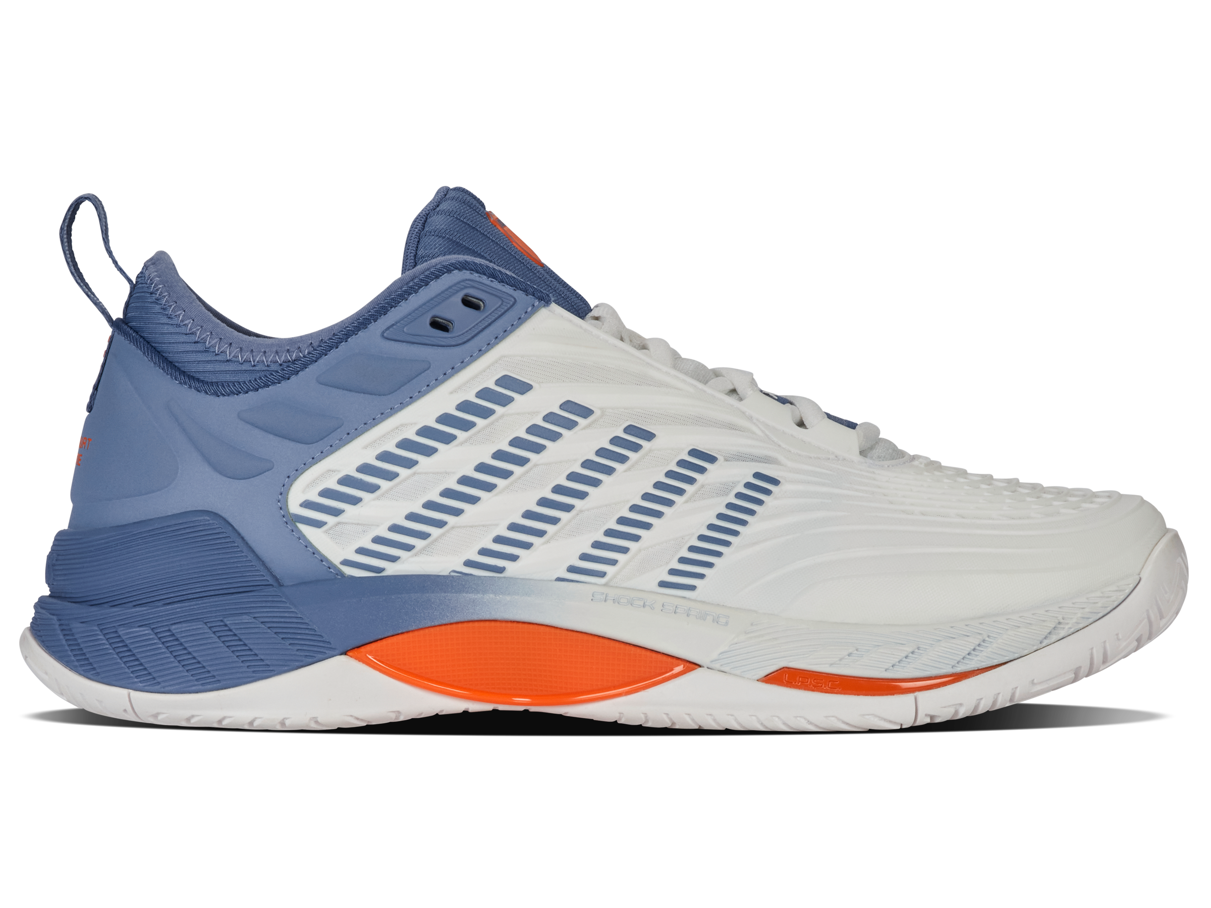 Hypercourt Supreme 2 Basketball Shoes - Lucent White/Infinity/Scarlet Ibis | High-Performance Court Sneakers for Men & Women | Perfect for Indoor & Outdoor Basketball Games