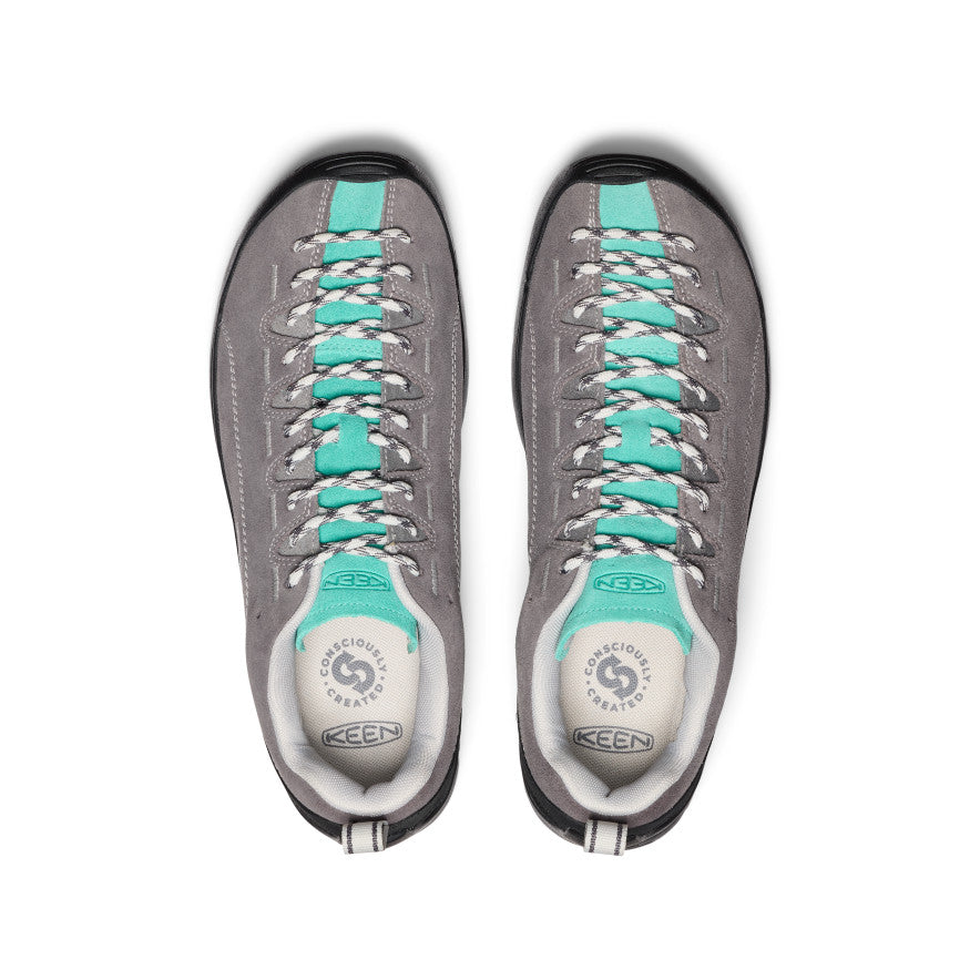 Men's Jasper Sneakers - Steel Grey & Bright Aqua | Lightweight Comfortable Running Shoes for Jogging, Gym & Casual Wear