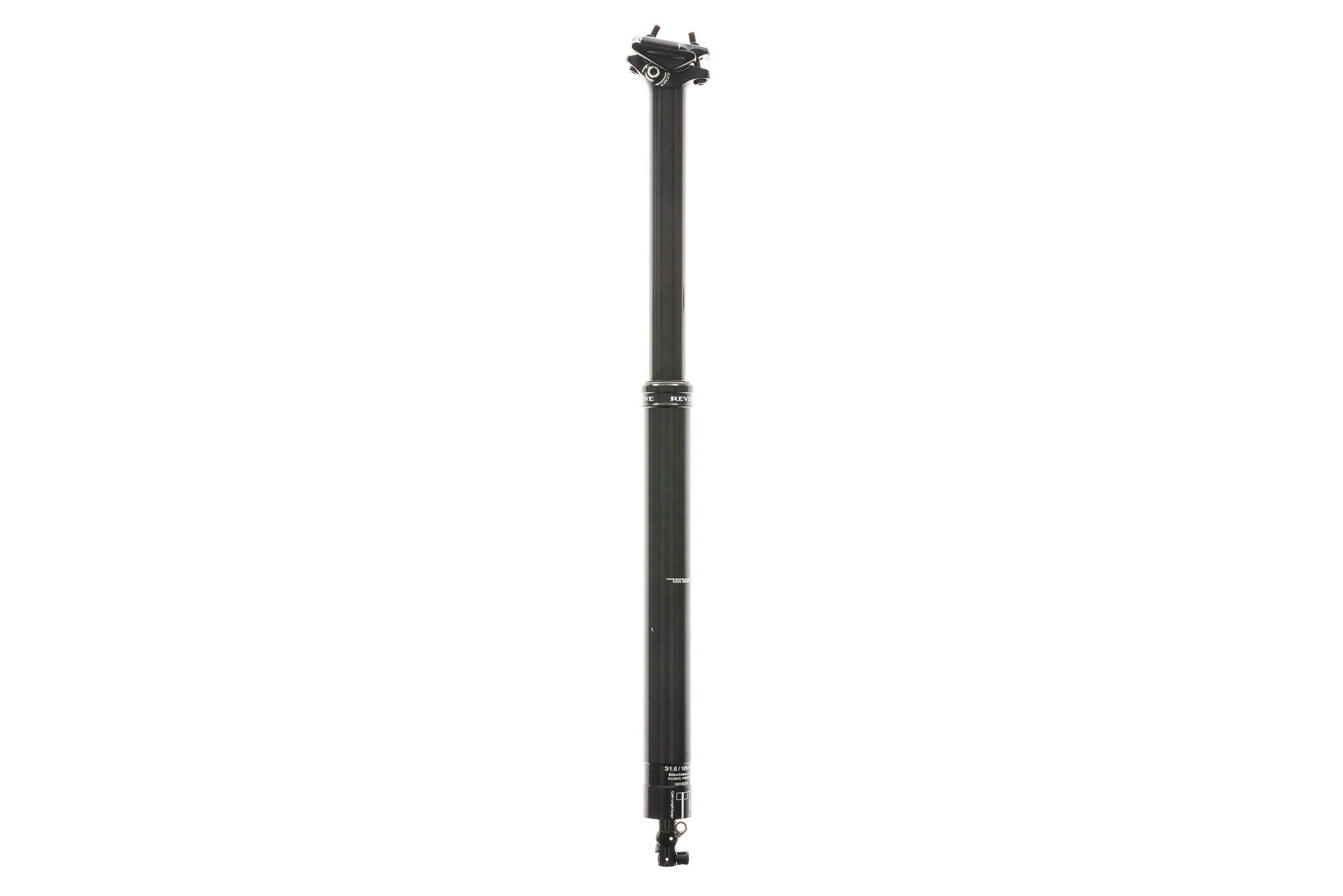 Bike Yoke Revive Dropper Seatpost 31.6x510mm 185mm Travel Remote Lever - Smooth & Reliable MTB Dropper Post for Trail & Enduro Bikes