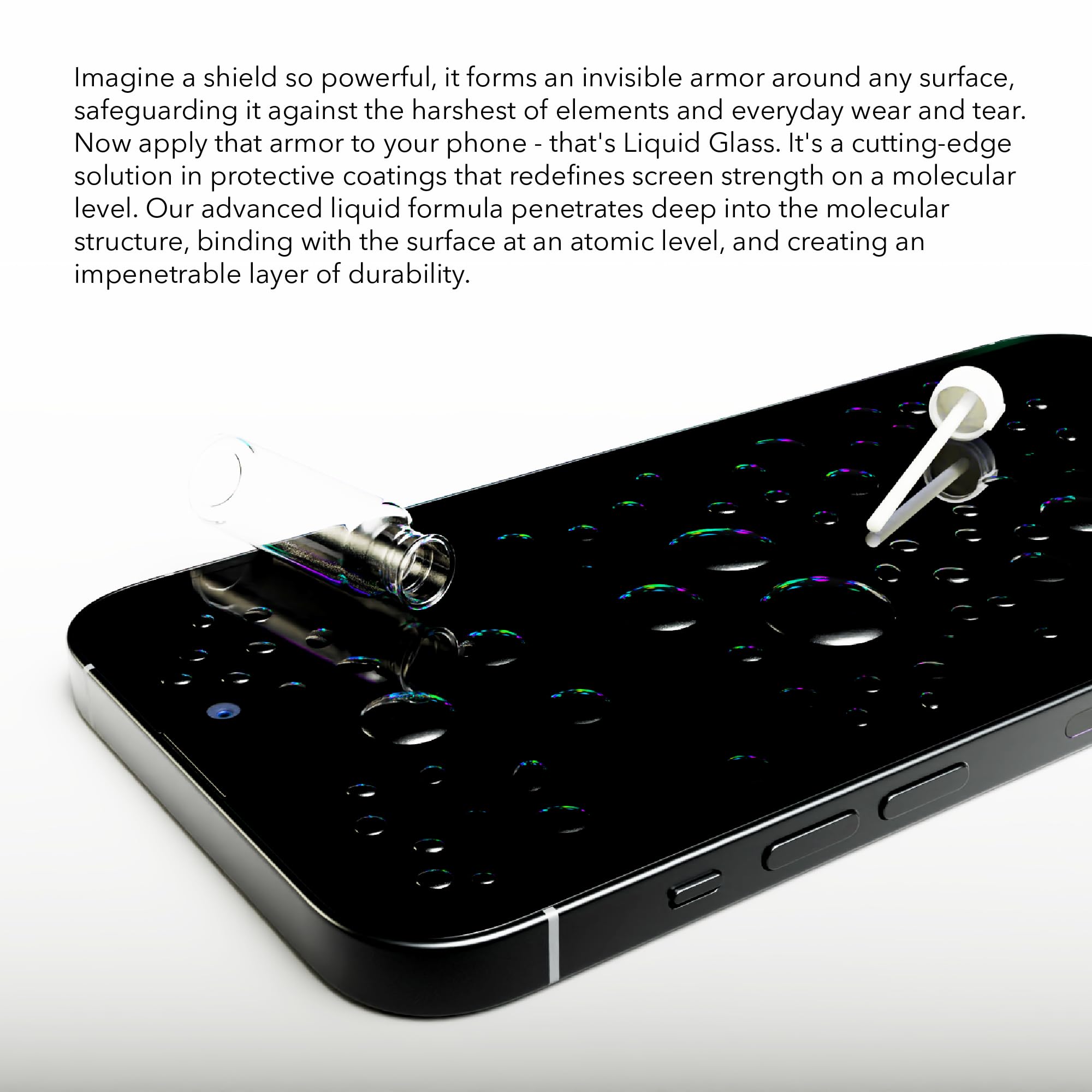 Cellhelmet Liquid Glass Nano Screen Protector - Universal Scratch & Shatter Proof Screen Protector for 4 Phones or 1 Tablet | Made in USA | Perfect for Everyday Use, Travel & Outdoor Activities