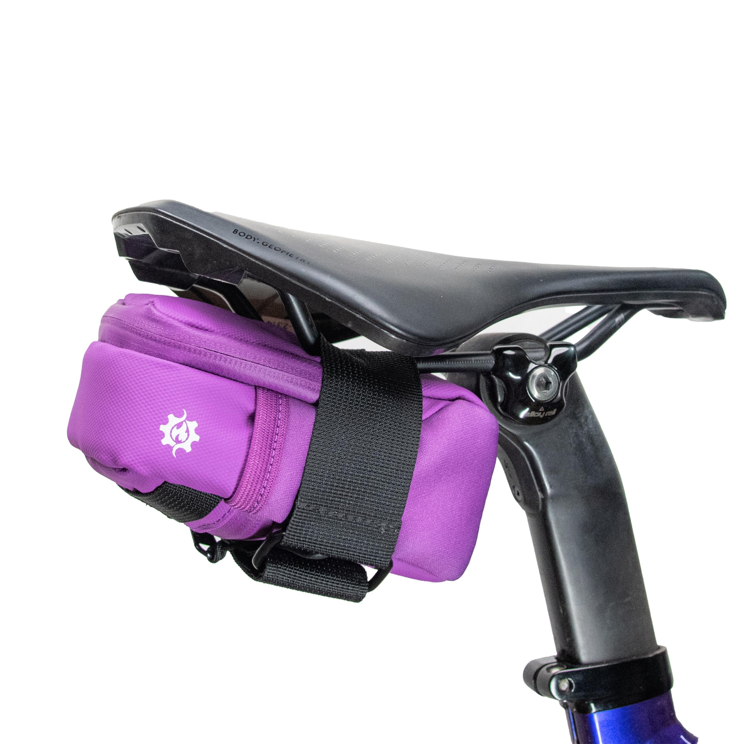 Lumiere & Co. Waterproof Bike Saddle Bag - Lightweight Bicycle Seat Bag for Road & Mountain Bikes - Compact Under Seat Storage for Tools, Phone & Essentials - Perfect for Cycling, Commuting & Outdoor Adventures
