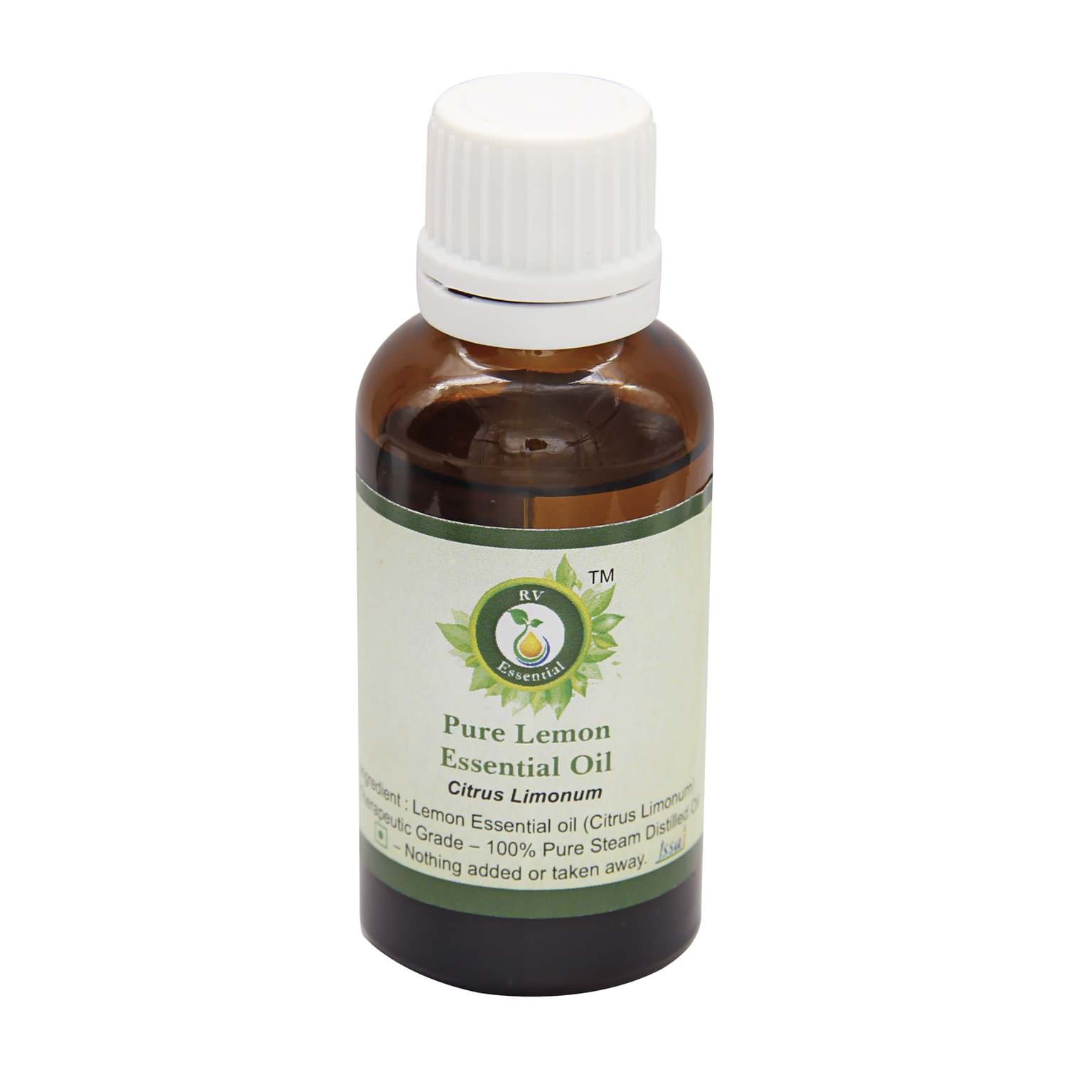 Pure Lemon Essential Oil (Citrus Limonum) - 10ml Natural Aromatherapy Oil for Diffuser, Massage & DIY Skincare - USDA Organic, Cold Pressed, Undiluted