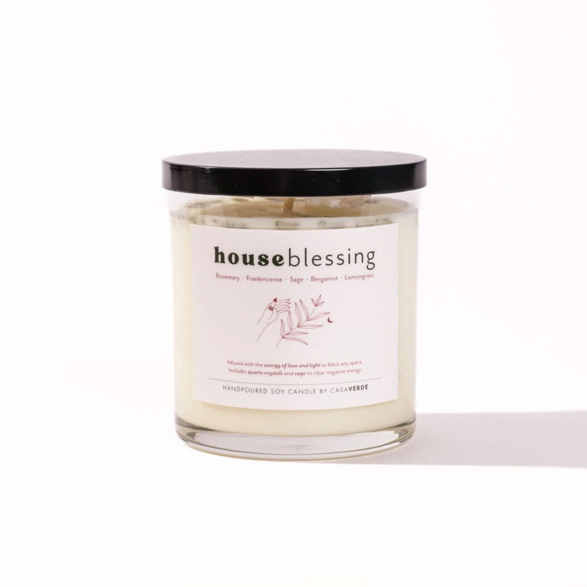 Casa Verde House Blessing Candle - Spiritual Home Blessing Candle for Protection, Peace & Positive Energy | Perfect for Housewarming, Meditation & Sacred Spaces
