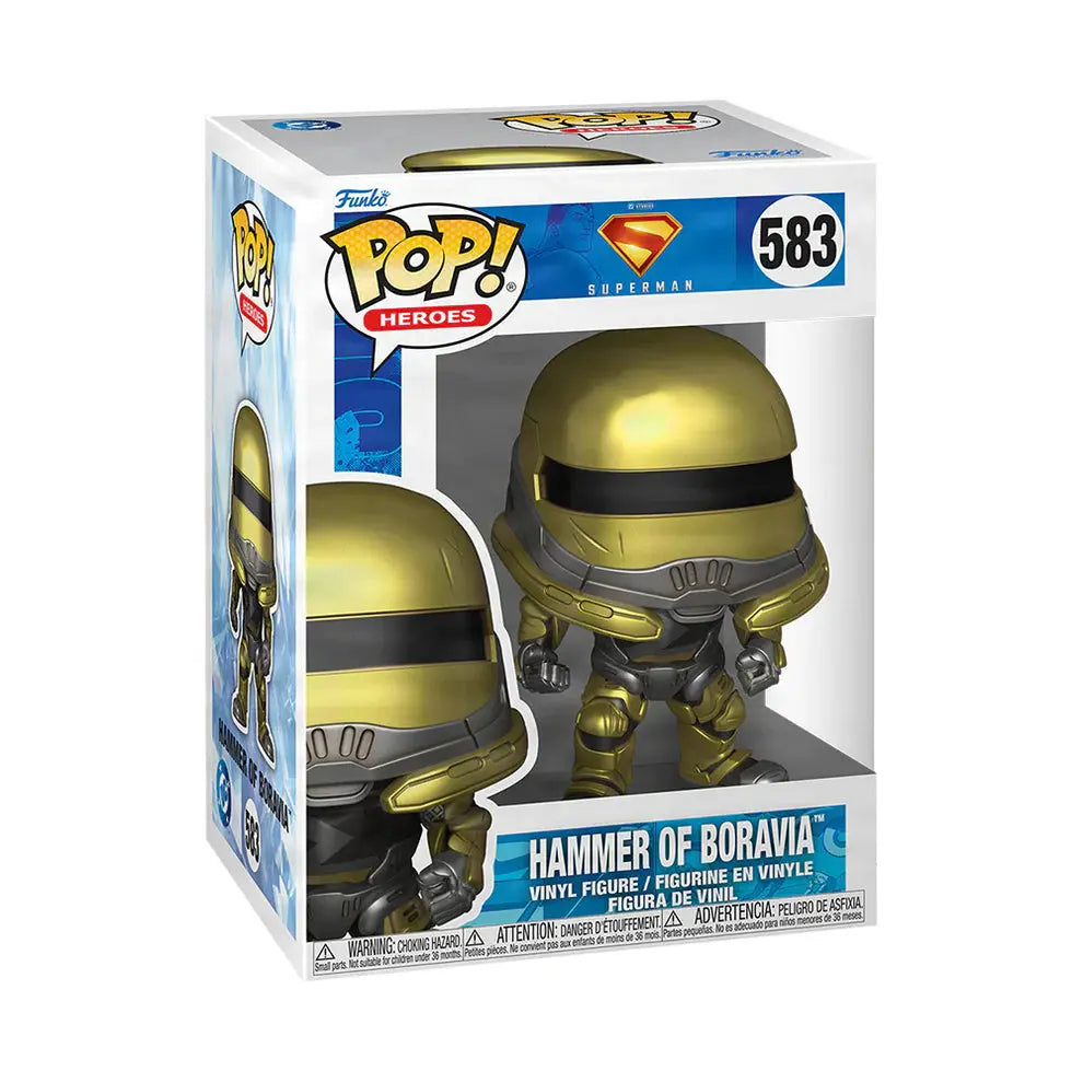 Funko POP! DC Comics Superman Hammer of Boravia Vinyl Figure - Collectible Superhero Toy for Fans & Gift Idea - Perfect for Display, Home Decor, and Comic Book Enthusiasts