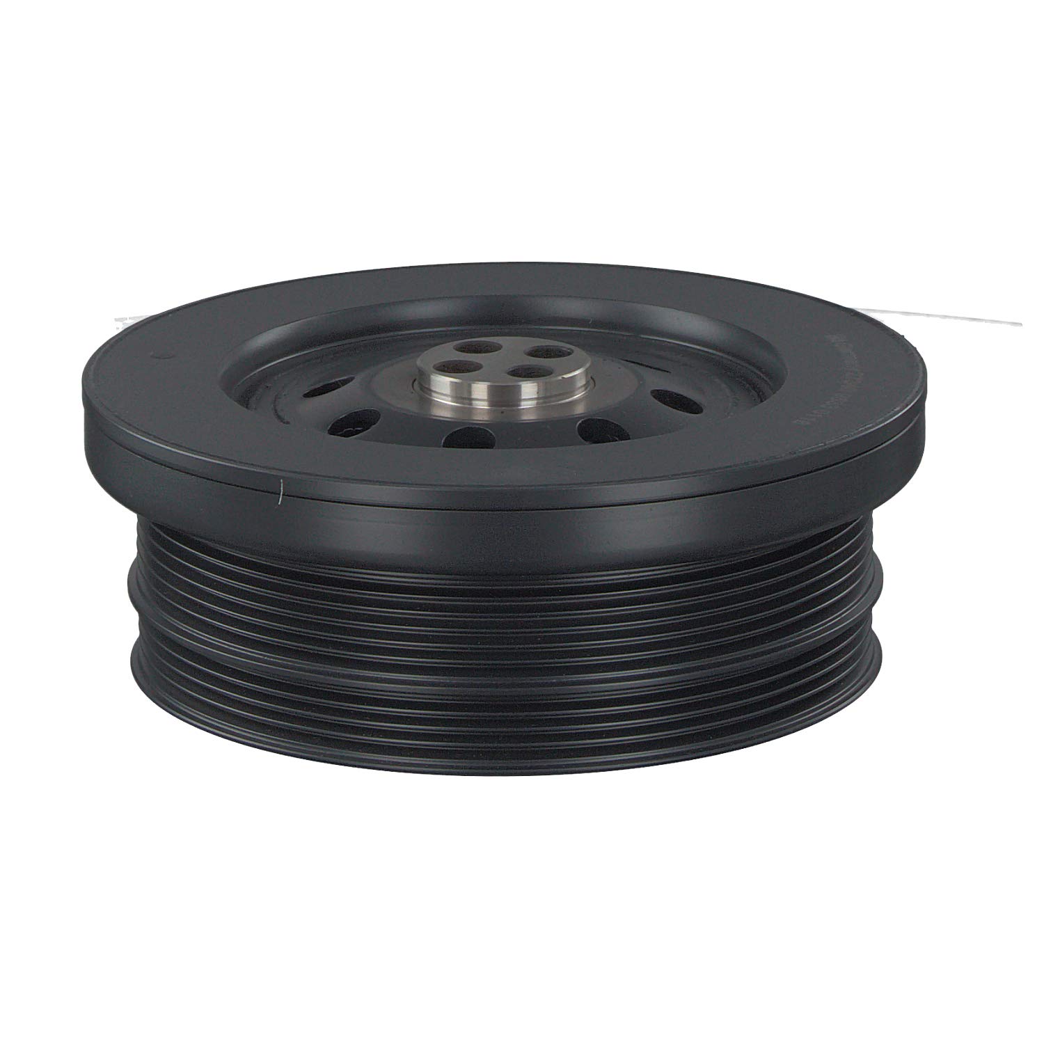 febi bilstein 27340 Decoupled Crankshaft Pulley - 1 Pack | High-Performance Engine Pulley for Smooth Operation | Ideal for Automotive Repair & Maintenance