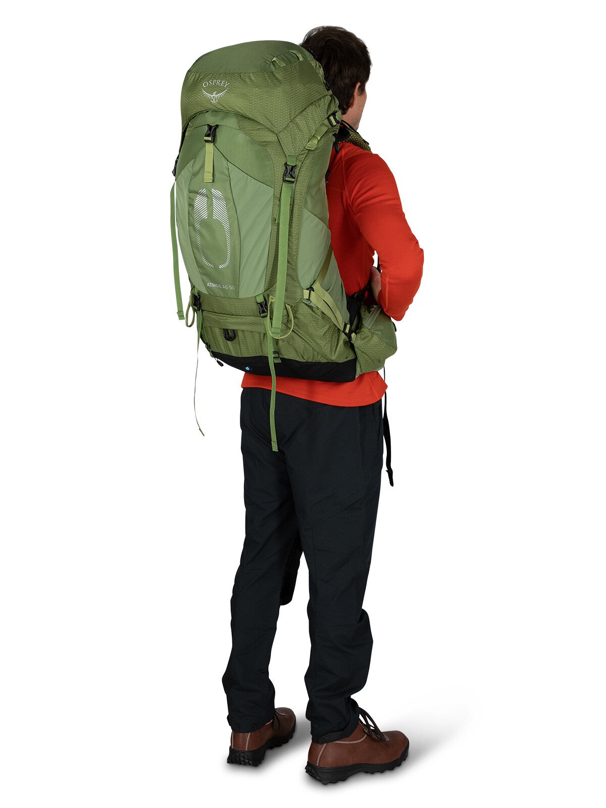 Osprey Atmos 50 AG Backpack - Lightweight Hiking & Travel Backpack for Men & Women - Perfect for Outdoor Adventures, Camping & Backpacking Trips