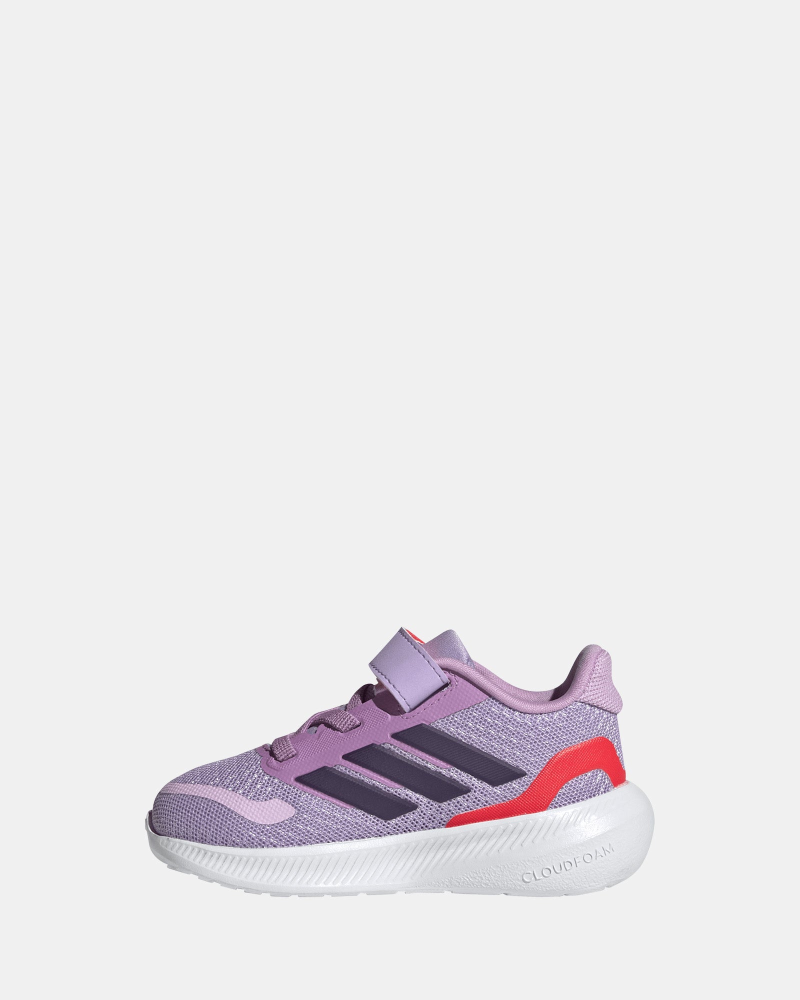 Runfalcon 5 Self-Fastening Infant Shoes - Lightweight & Comfortable Baby Sneakers for Boys & Girls (Powder Plum/Aurora Plum) - Perfect for Walking, Playtime & Everyday Wear