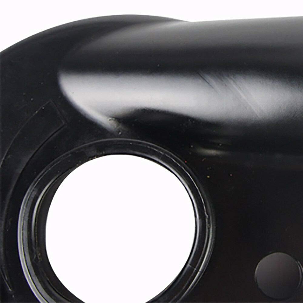 7-Inch Universal Angle Grinder Dust Shroud Cover Kit - Vacuum Compatible Dust Collection System for Grinding, Polishing & Surface Prep with 4 Locating Rings (Black) - Perfect for Concrete, Tile & Metal Work