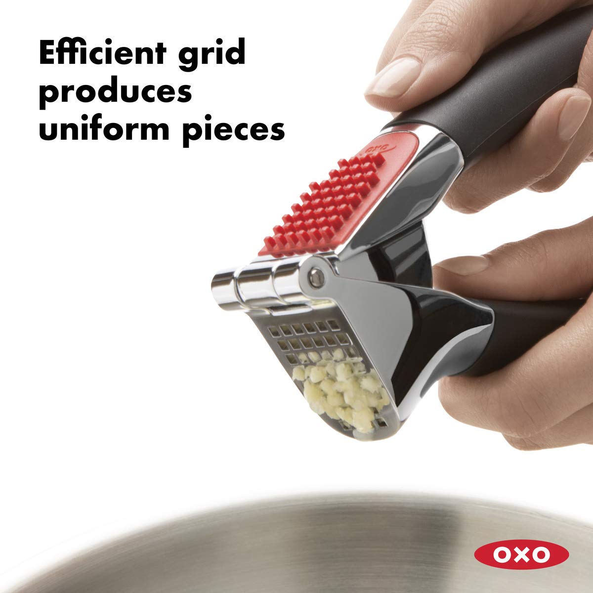 OXO Good Grips Hand-Held Mandoline Slicer & Soft-Handled Garlic Press Set - Black | Kitchen Gadgets for Slicing Vegetables & Mincing Garlic | Perfect for Meal Prep, Cooking & Salad Making