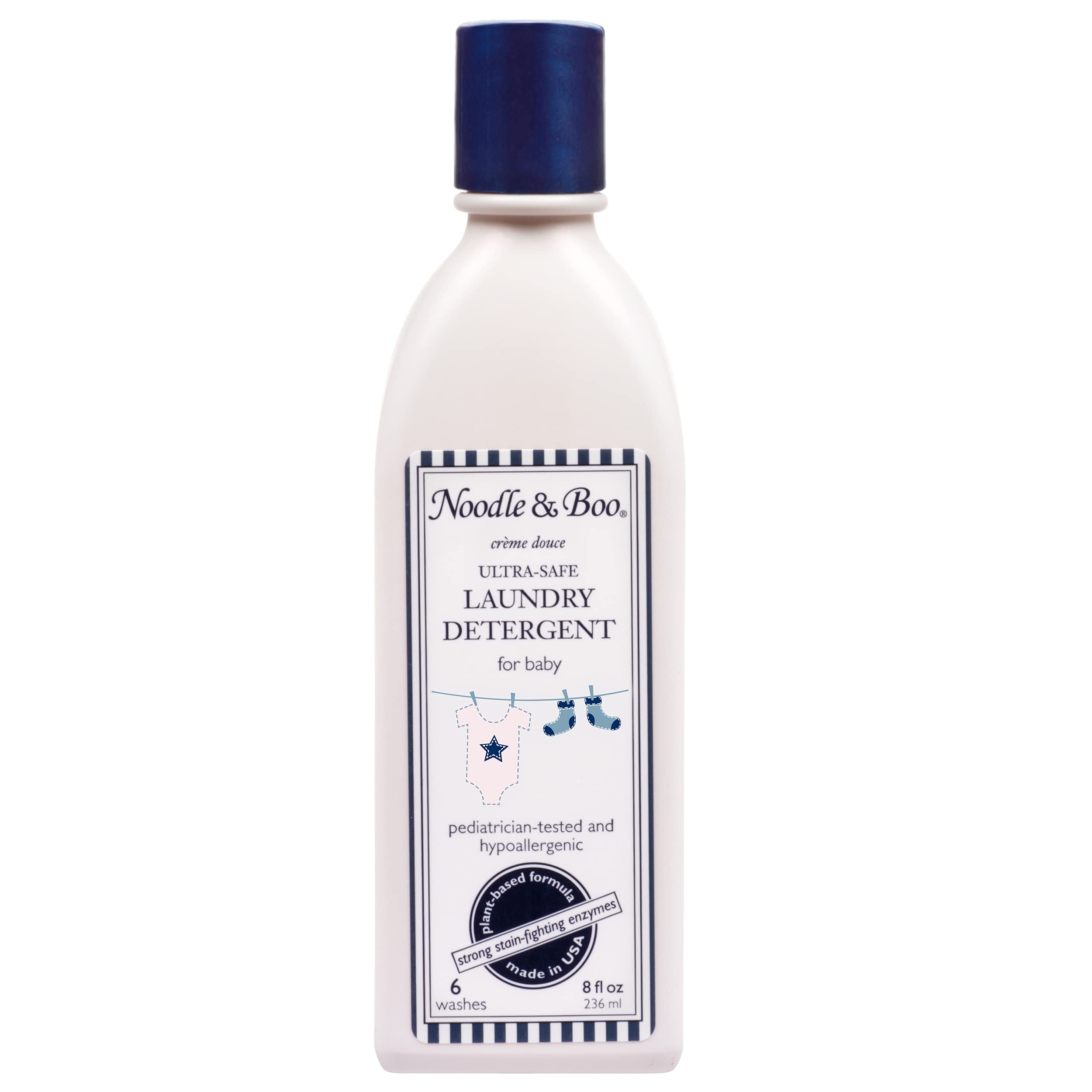 Noodle & Boo Baby Laundry Essentials - Ultra-Safe Hypoallergenic Laundry Detergent for Newborns & Sensitive Skin | Gentle on Baby Clothes, Blankets & Bedding