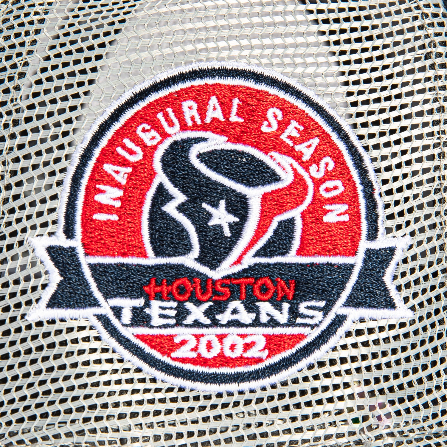 New Era 9Forty A-Frame Houston Texans Inaugural Season Patch Snapback Trucker Hat - Navy Blue | Official NFL Licensed Cap for Men & Women | Perfect for Football Games, Tailgating & Fan Gear Collection