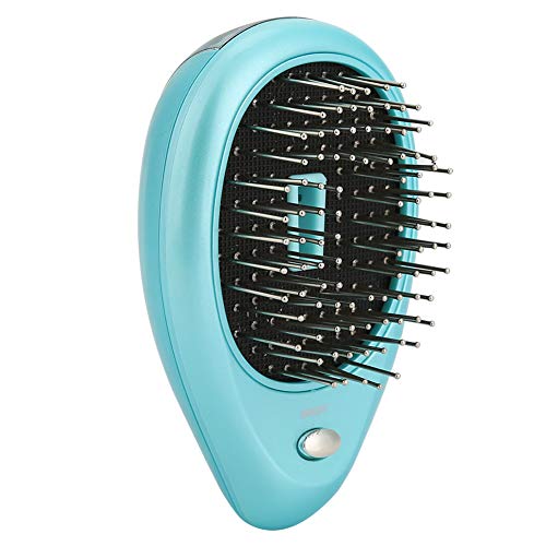 Electric Scalp Massage Brush - Portable Vibration Massager for Headache Relief & Hair Care, ABS Plastic with Mint Green/Pink Options - Perfect for Home Relaxation & Salon Treatments