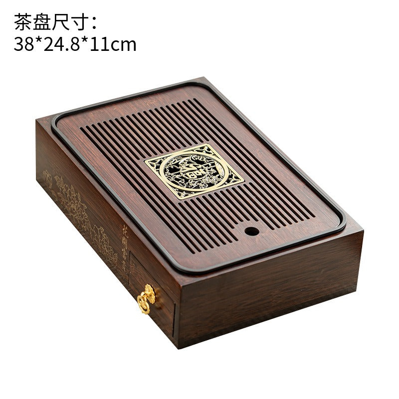 Premium Purple Clay Tea Set with Storage Box & Tray - Authentic Yixing Teapot for Chinese Gongfu Tea Ceremony | Perfect Gift for Tea Lovers & Home Decor