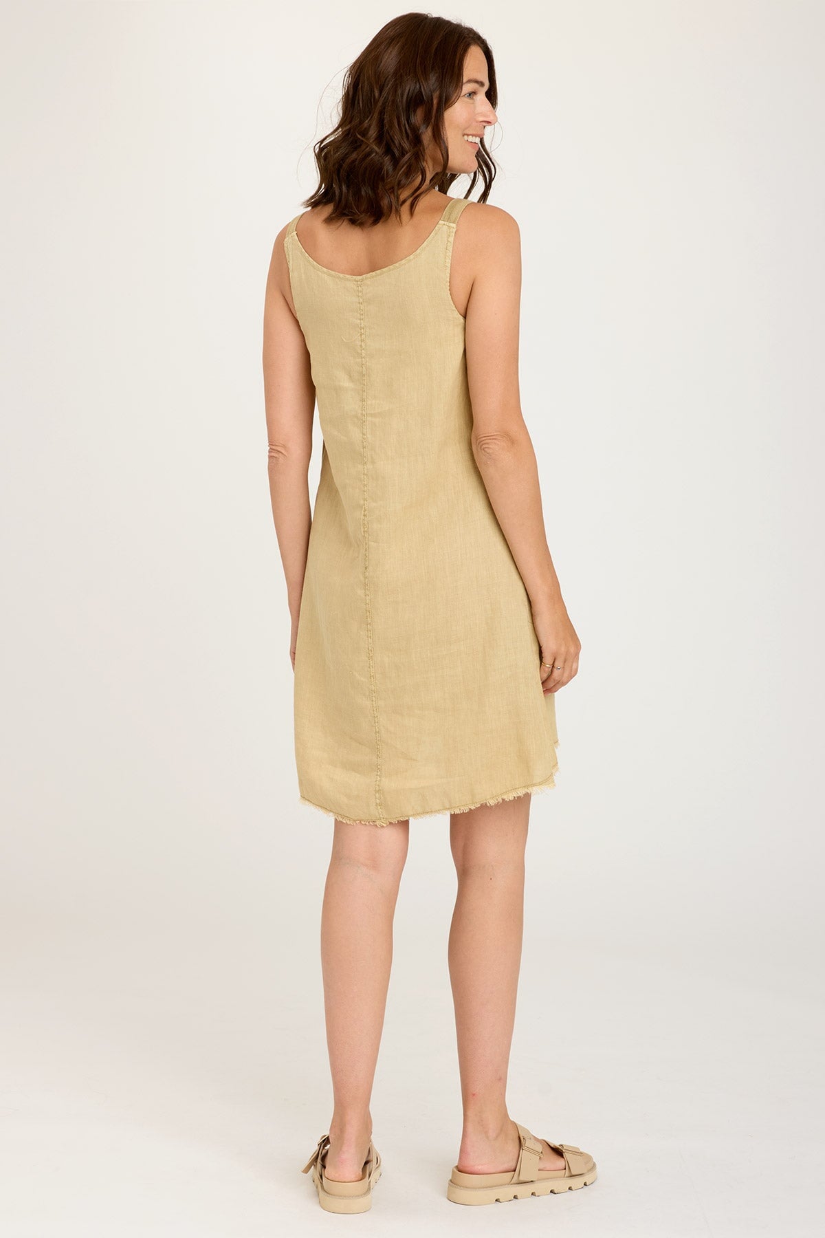 Pilar Tank Dress for Women - Casual Summer Sleeveless Flowy Dress - Perfect for Beach, Vacation, and Everyday Wear