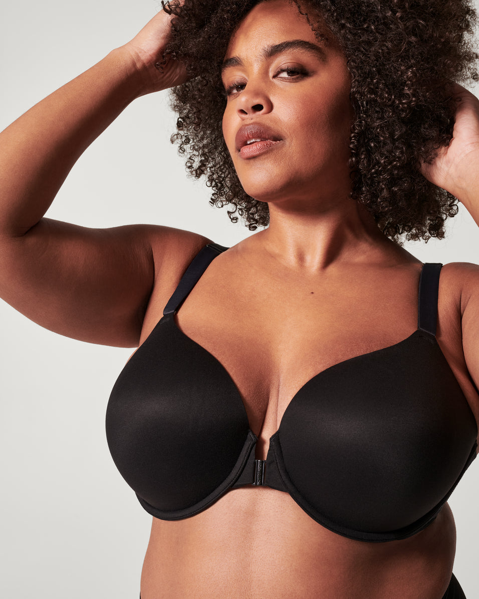 SPANX Smooth Adjustable Full Coverage Bra - Wireless Comfort for Everyday Wear - Perfect for Work, Yoga & Relaxation
