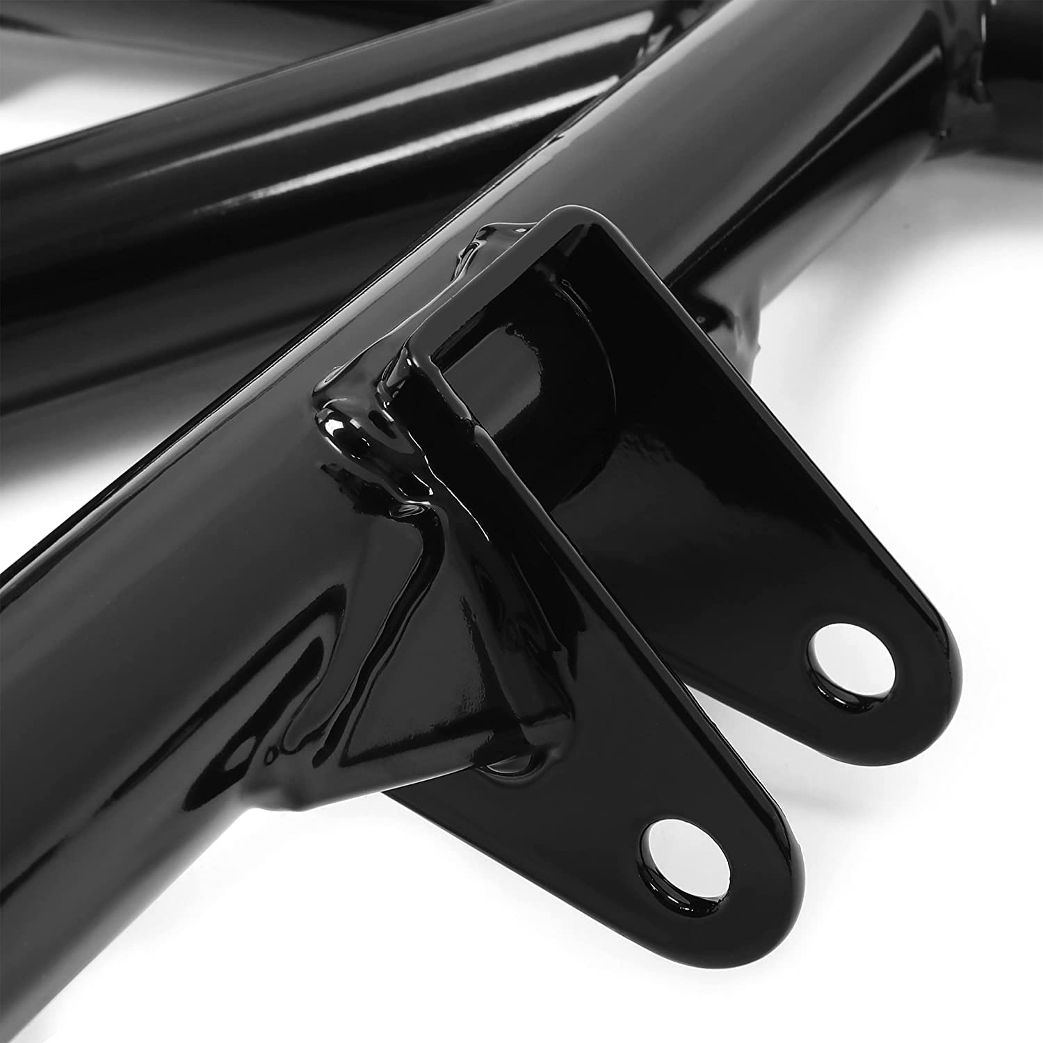 HECASA High Clearance Black Steel Front Upper & Lower A-Arms Compatible with 2014+ Polaris RZR XP 1000/4 1000 - Off-Road Suspension Upgrade for Enhanced Trail & Dune Performance