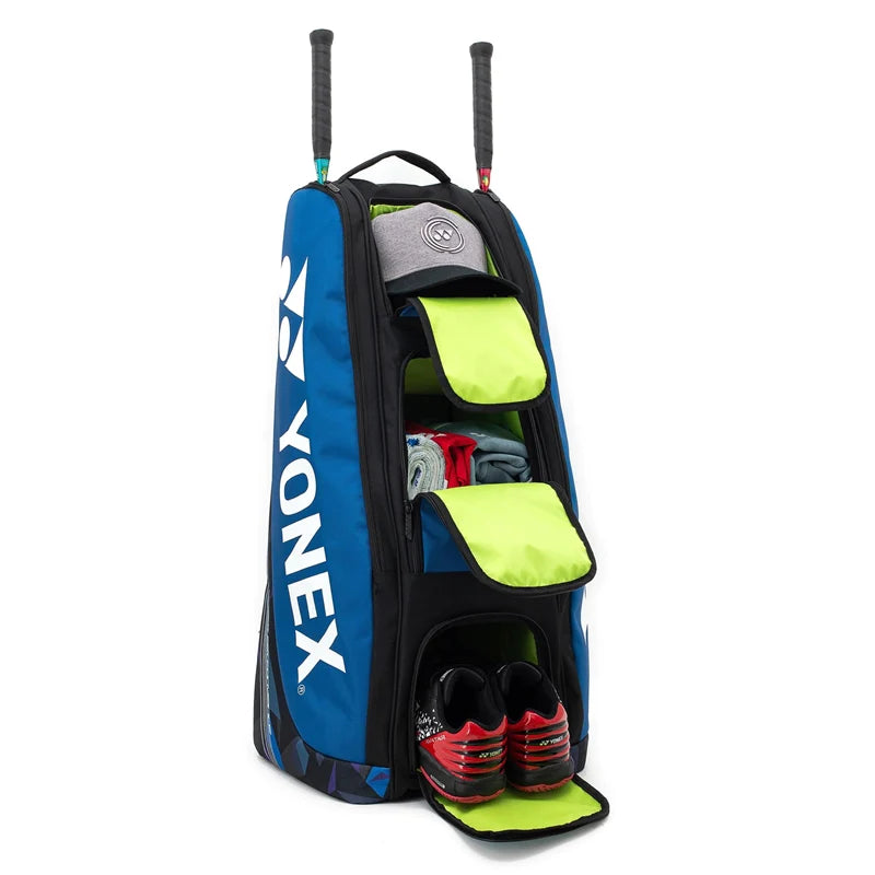 Yonex 92219 Pro Stand Badminton Bag - Premium Badminton Equipment for Players & Coaches - Perfect for Tournaments, Training & Travel