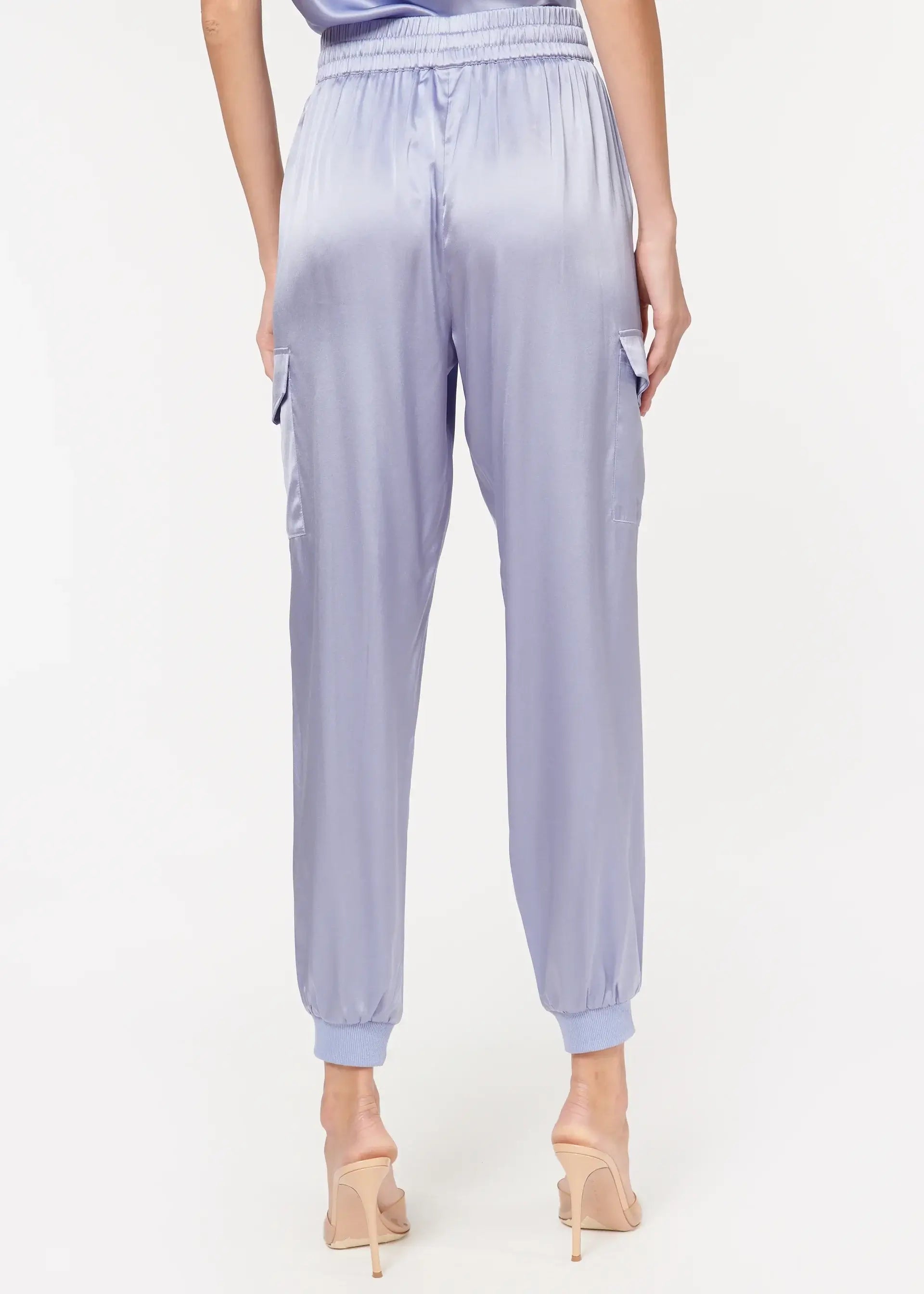 Elsie Women's Casual Pant in Cornflower Blue - Comfortable Stretch Trousers for Work, Travel & Everyday Wear
