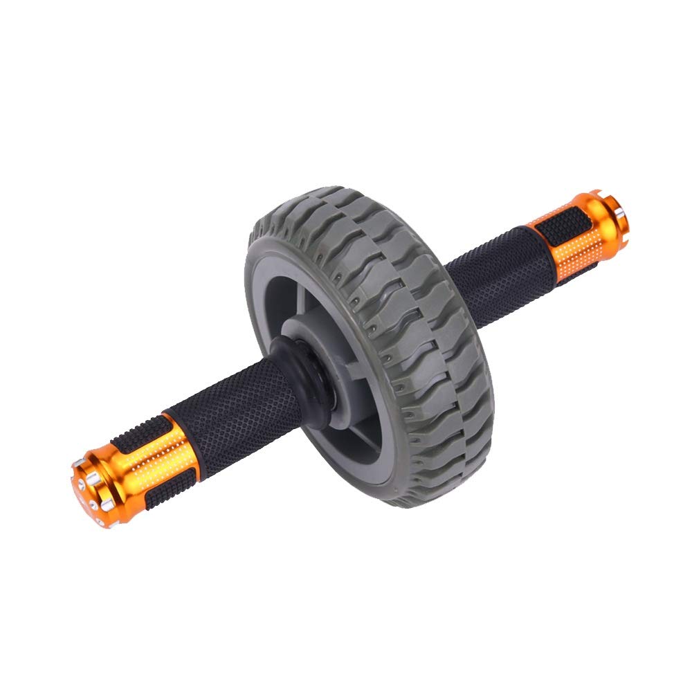 ZYX Ab Wheel Core Exercise Roller - Abdominal Workout Equipment with Knee Pad for Home & Gym Training - Strengthen Abs, Back & Core Muscles for Fitness Enthusiasts