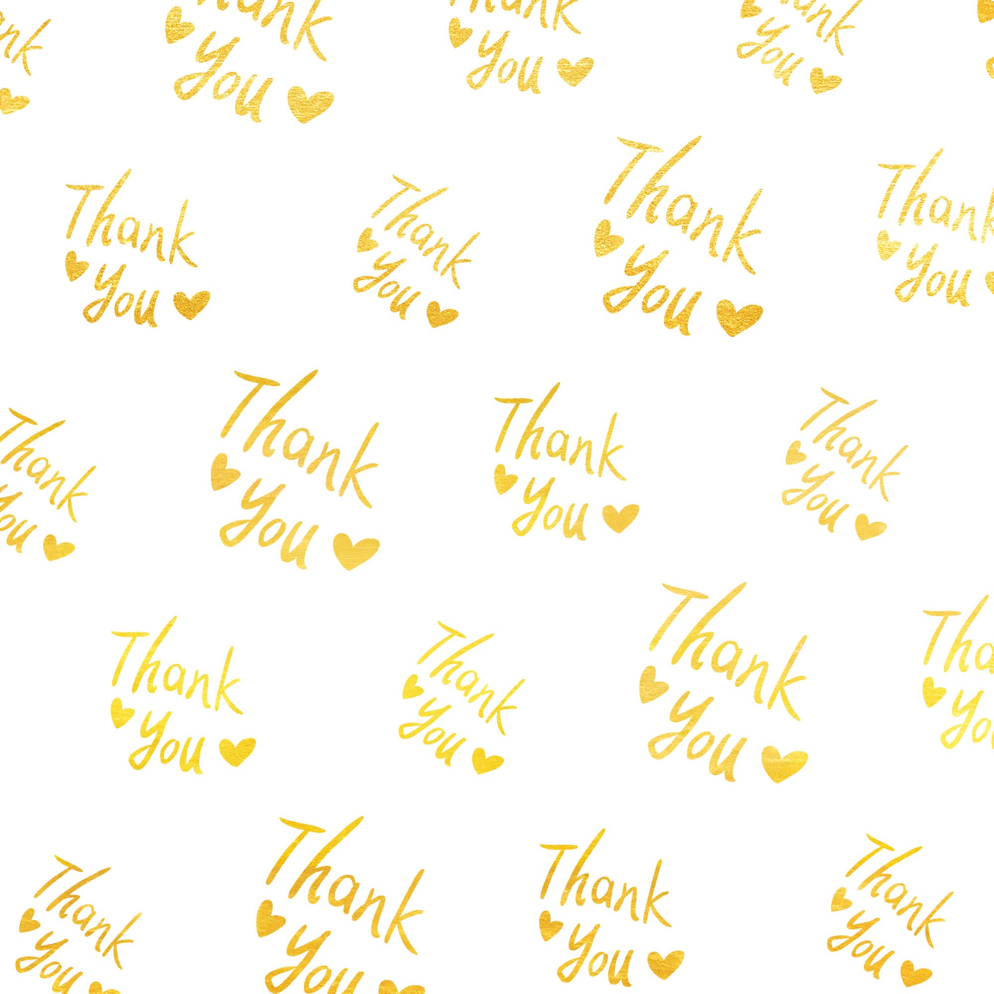 MR FIVE 30 Sheets 20x28 Inch White with Gold Thank You Tissue Paper Bulk - Premium Gift Wrapping Tissue for Packaging, Gift Bags, Graduation, Birthday, Thanksgiving - Perfect for Party Decorations & Special Occasion Gifts