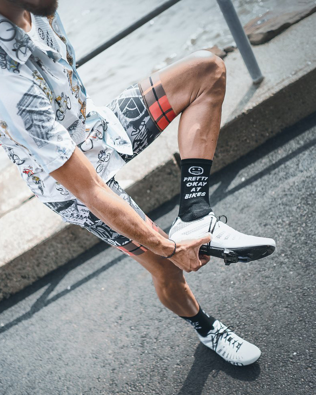Cycling Socks for Men & Women - Breathable Bike Socks with Arch Support - Perfect for Road Cycling, Mountain Biking & Indoor Training - Final Sale