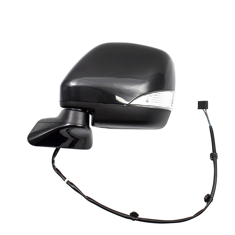 Heated Power Side View Mirror with Turn Signal for Nissan Quest 2011-2017 - No Auto Tilt & Excludes Around View Monitor (Part #963021JA1C NI1320280) - Perfect for Winter Driving & Enhanced Safety