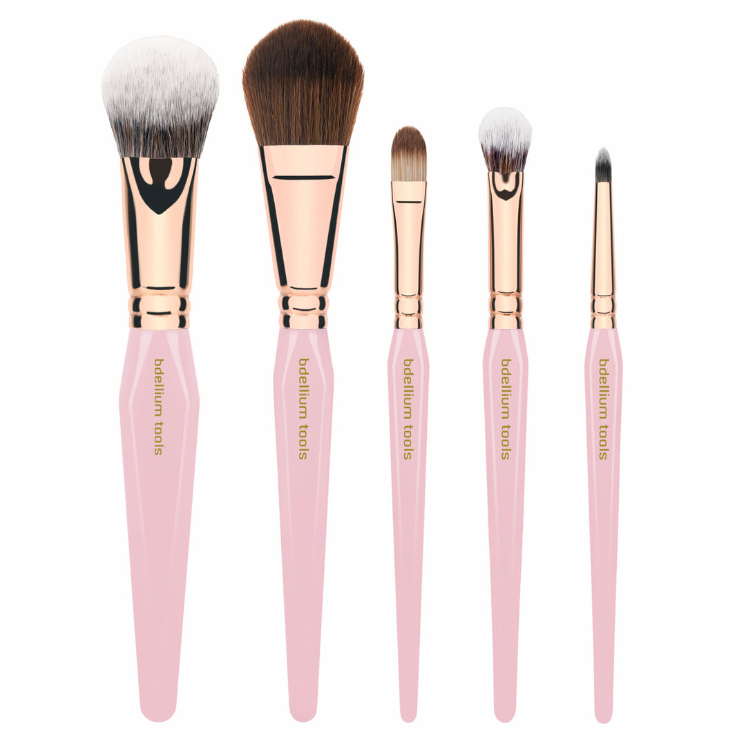 Pink Golden Triangle Face and Eyes Makeup Set - Perfect for Everyday Glam & Special Occasions