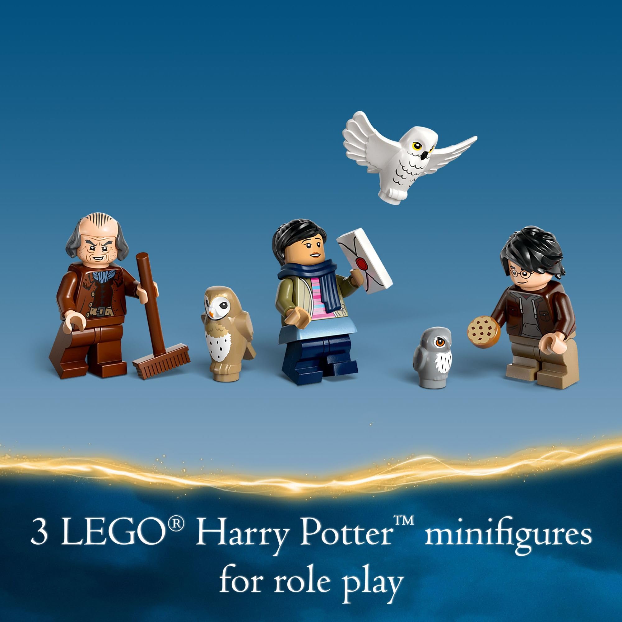 LEGO Harry Potter Hogwarts Castle Owlery Building Set 76430 - Wizarding World Toy with 3 Mini Figures for Kids Ages 8+ | Perfect Birthday Gift for Boys & Girls | Creative Play & Harry Potter Collection Display