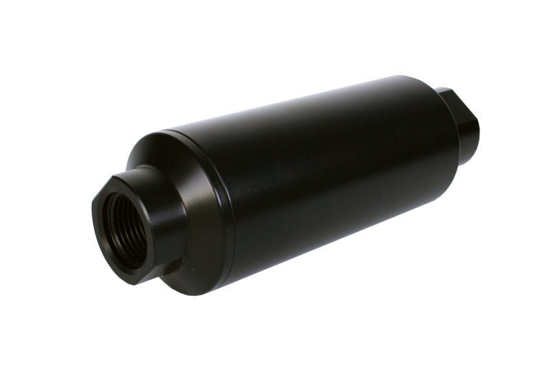 Aeromotive AN 12 ORB Inline Fuel Filter with 10 Micron Microglass Element - High Performance Fuel Filtration for Racing, Marine & Automotive Applications