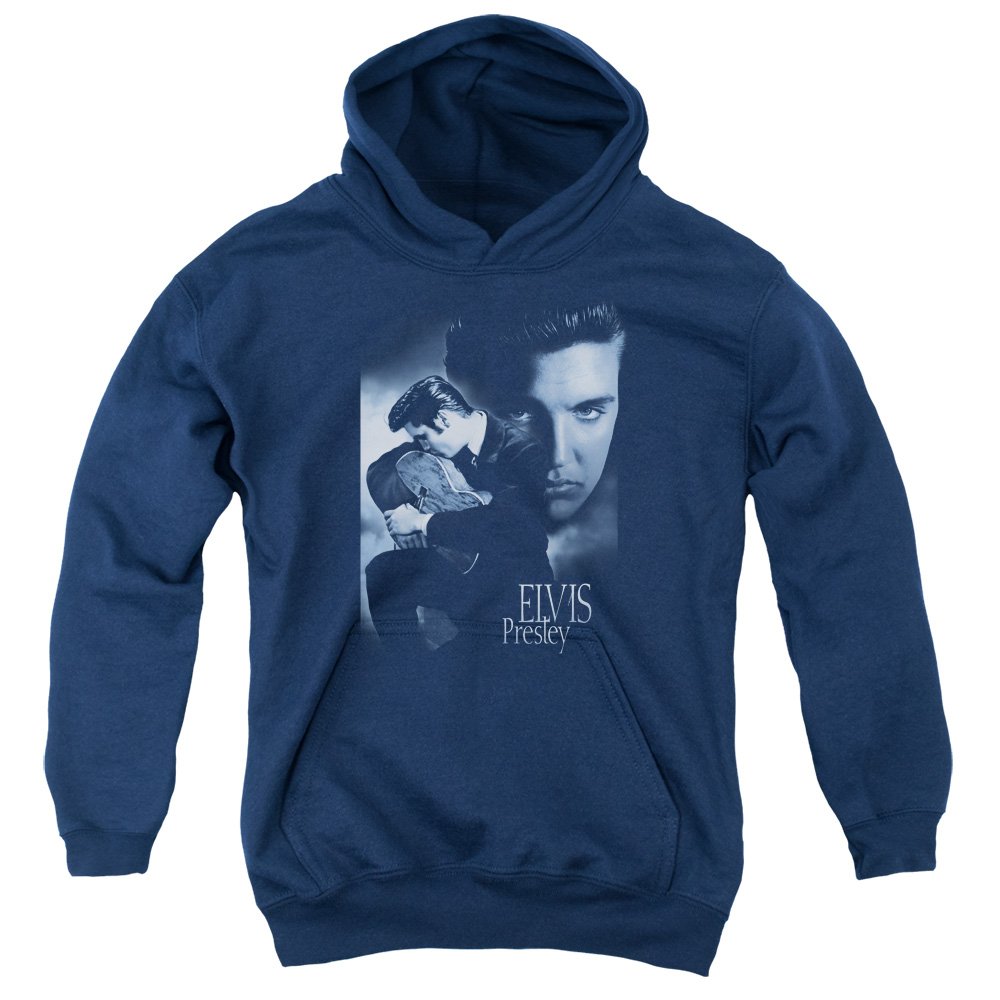 Elvis Presley Vintage Pullover Hoodie - Retro Music Fan Sweatshirt for Men & Women - Perfect for Concerts, Gifts & Casual Wear