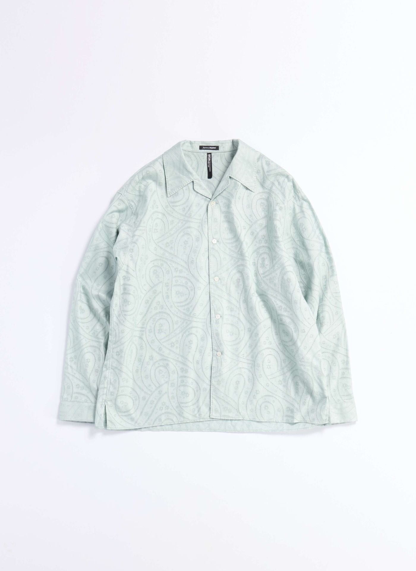 Stylish Dyed Cotton Leno Open Collar Long Sleeve Shirt for Men - Breathable Casual Button-Up Top for Office, Date Night & Summer Outings