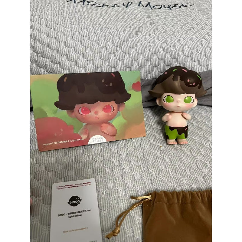 DIMOO Matcha Chocolate Limited Edition Collectible Figure - Cute Anime Vinyl Toy for Display, Gift, and Home Decor