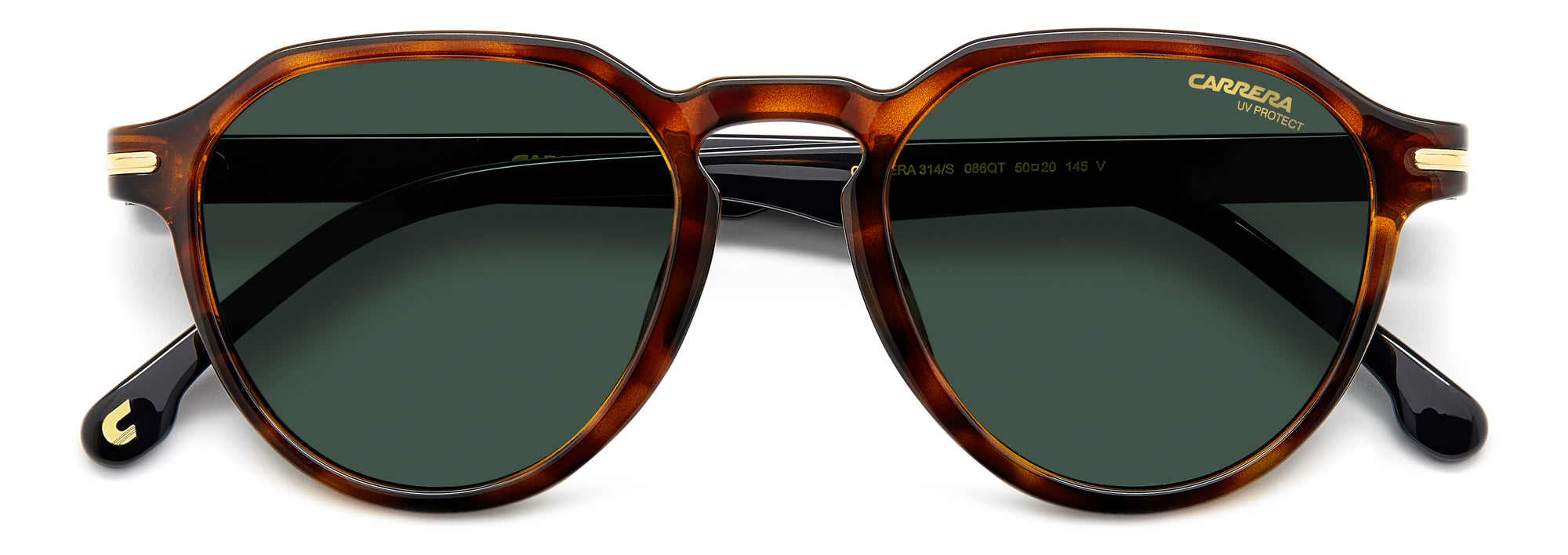 Carrera 314 S Sunglasses - Polarized UV Protection Aviator Style for Men & Women - Perfect for Driving, Outdoor Sports & Summer Fashion