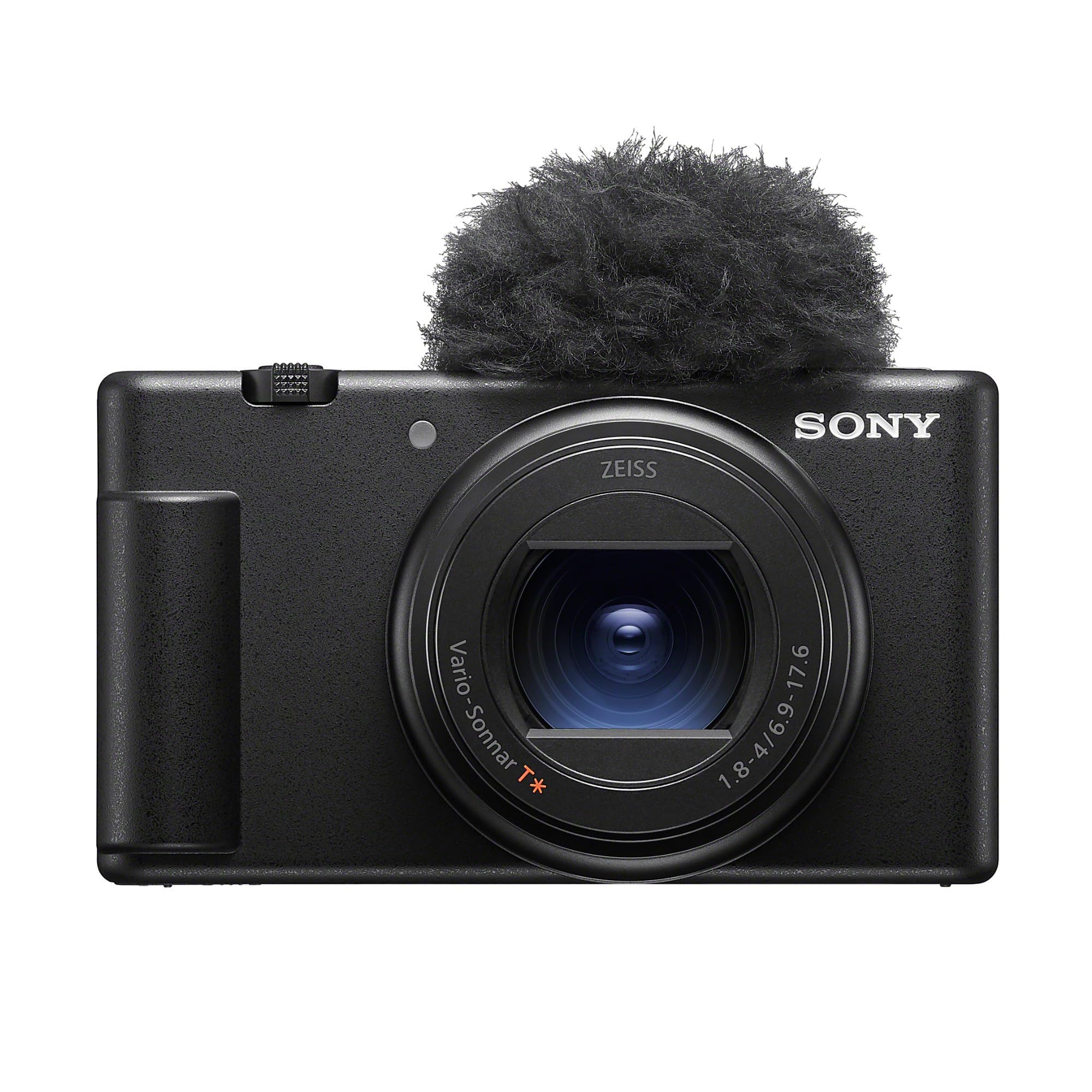 Sony ZV-1 II Vlog Camera 4K with Flip Screen & Built-in Mic - Best for YouTube, TikTok & Travel Vlogging - Black (Perfect for Content Creators, Vloggers & Beginners)