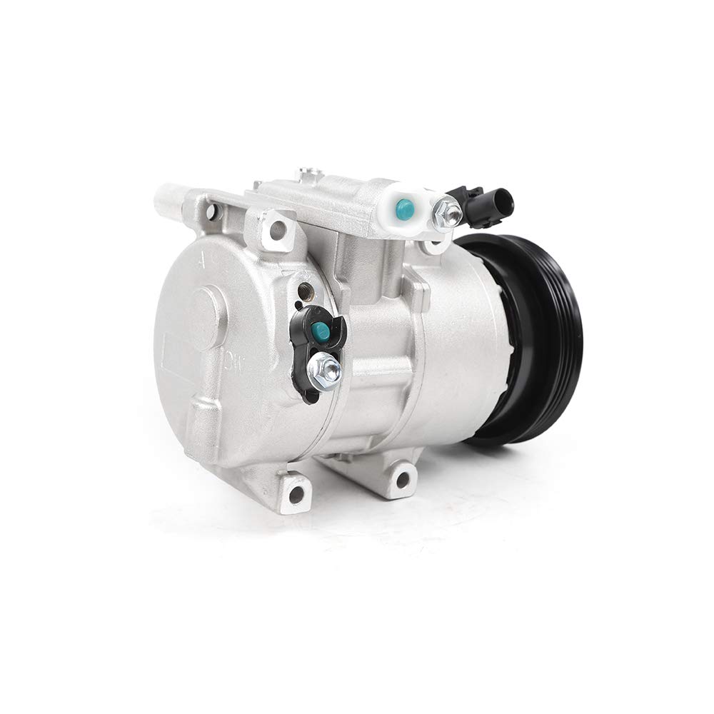 2006-2011 Kia Rio & Rio5 1.6L AC Compressor with Clutch - Replacement Air Conditioner Compressor CO 10980C - Perfect for Summer Cooling & Car AC Repair