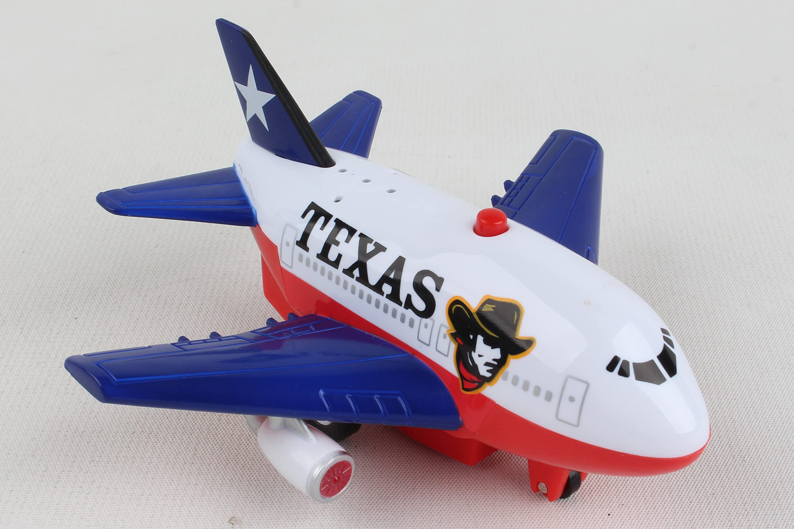 Daron Texas Pullback Toy Car with Lights and Sounds - Fun Interactive Vehicle for Kids, Great for Indoor Play and Birthday Gifts