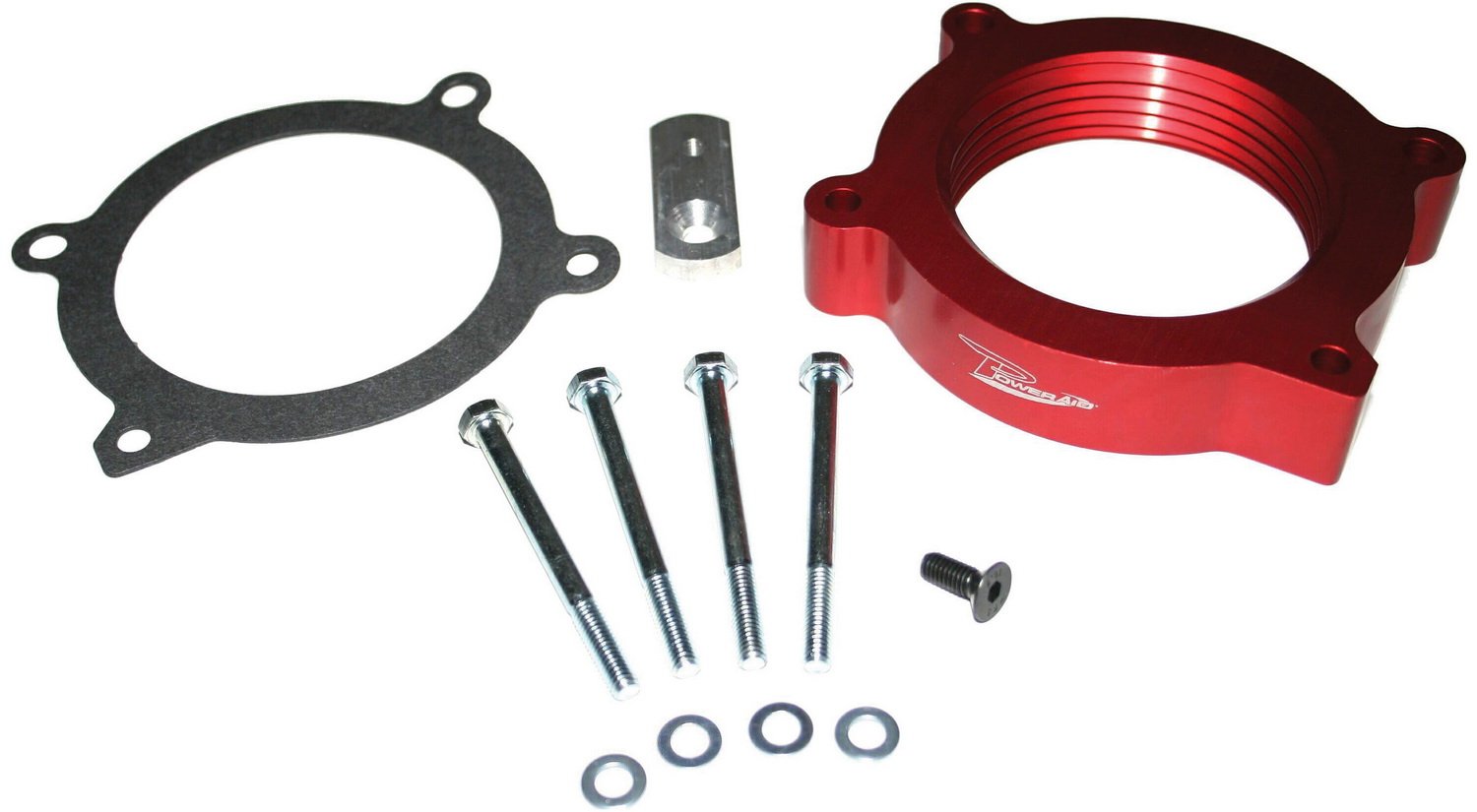 Airaid 200-617 PowerAid Throttle Body Spacer for Improved Engine Performance - Perfect for Off-Roading & Truck Upgrades