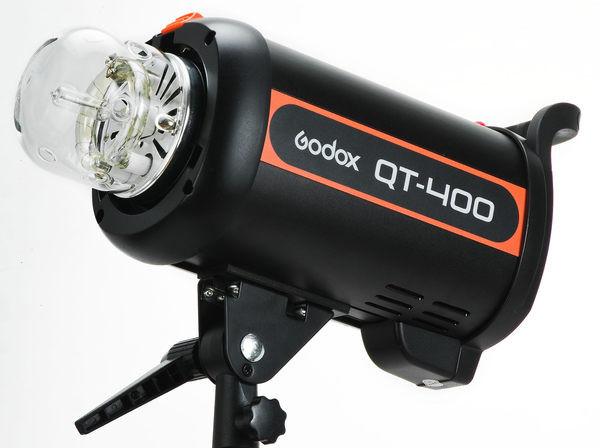 Godox QT 400 400W Professional Studio Flash Strobe Light Head - Perfect for Portrait, Fashion, and Product Photography