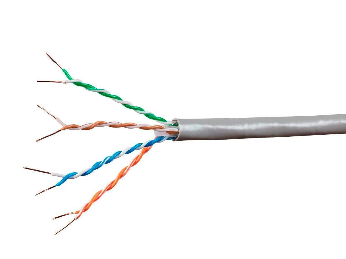 Monoprice Cat6A Ethernet Bulk Cable - 1000ft Solid Bare Copper Wire, 550MHz, 10Gbps UTP CMR Rated, 23AWG (Blue) - Perfect for Home Networking, Office Setup & High-Speed Data Centers