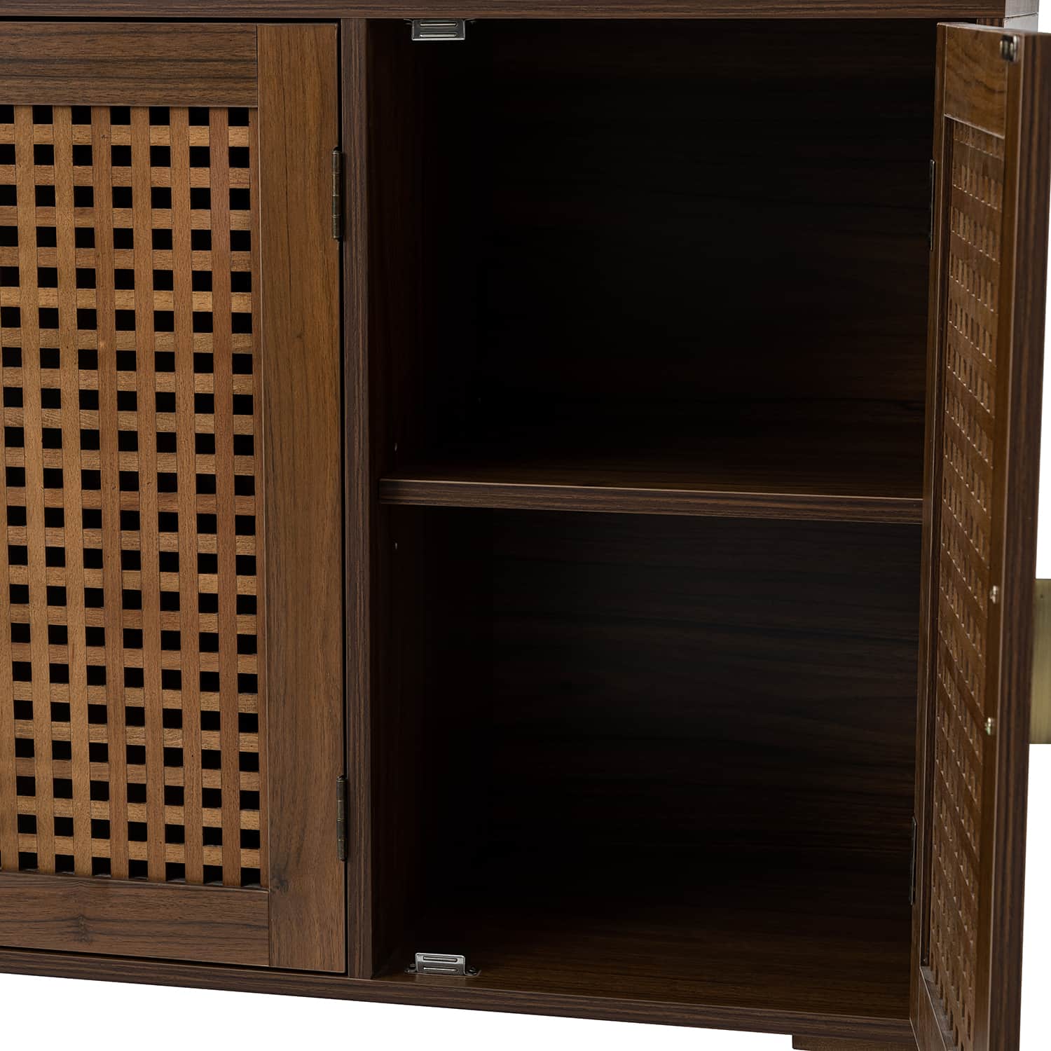 3-Door Accent Entryway Cabinet - Solid Wood Hallway Storage Organizer for Shoes, Coats & Home Decor | Perfect for Entryways, Halls & Living Rooms